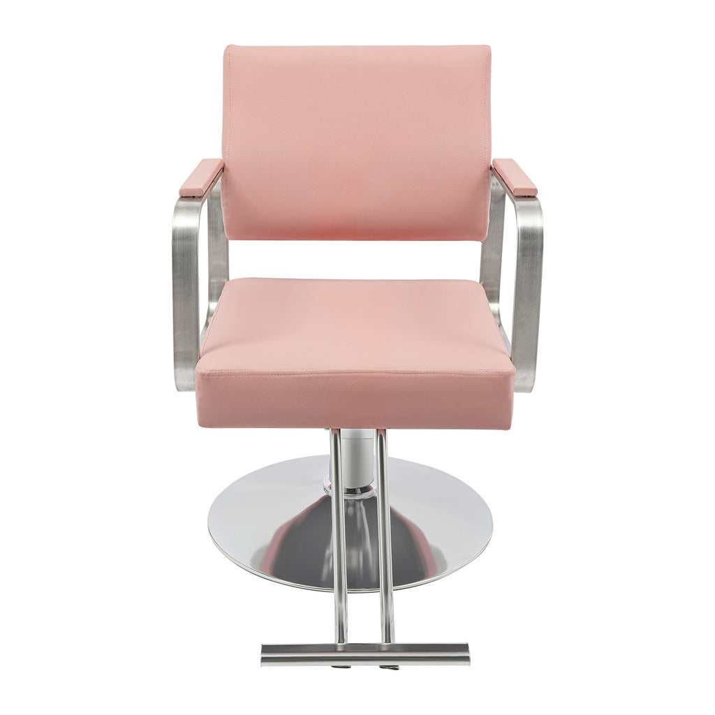 Rotating Barber Chair with Hydraulic Pump for Hair Salons and Barbershops