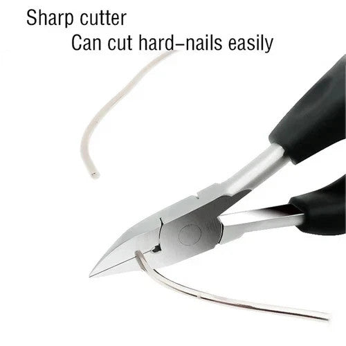 Heavy Duty Stainless Steel Toe Nail Clippers for Thick Nails - Professional Pedicure Tool