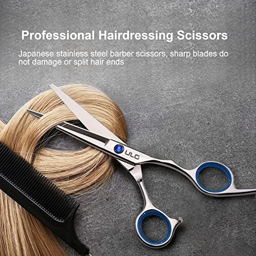 Professional 6.5-Inch Hair Cutting Scissors - Razor Edge Barber Shears, Japanese Steel