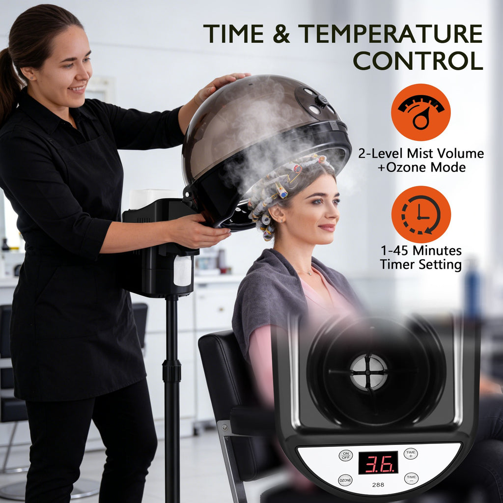 Adjustable Hair Steamer for Deep Conditioning & Hair Spa - Professional Salon Machine