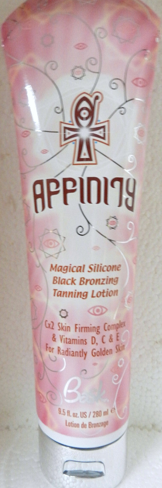 Black Bronzer Tanning Lotion for Bed - Silicone Formula, 9.5 oz