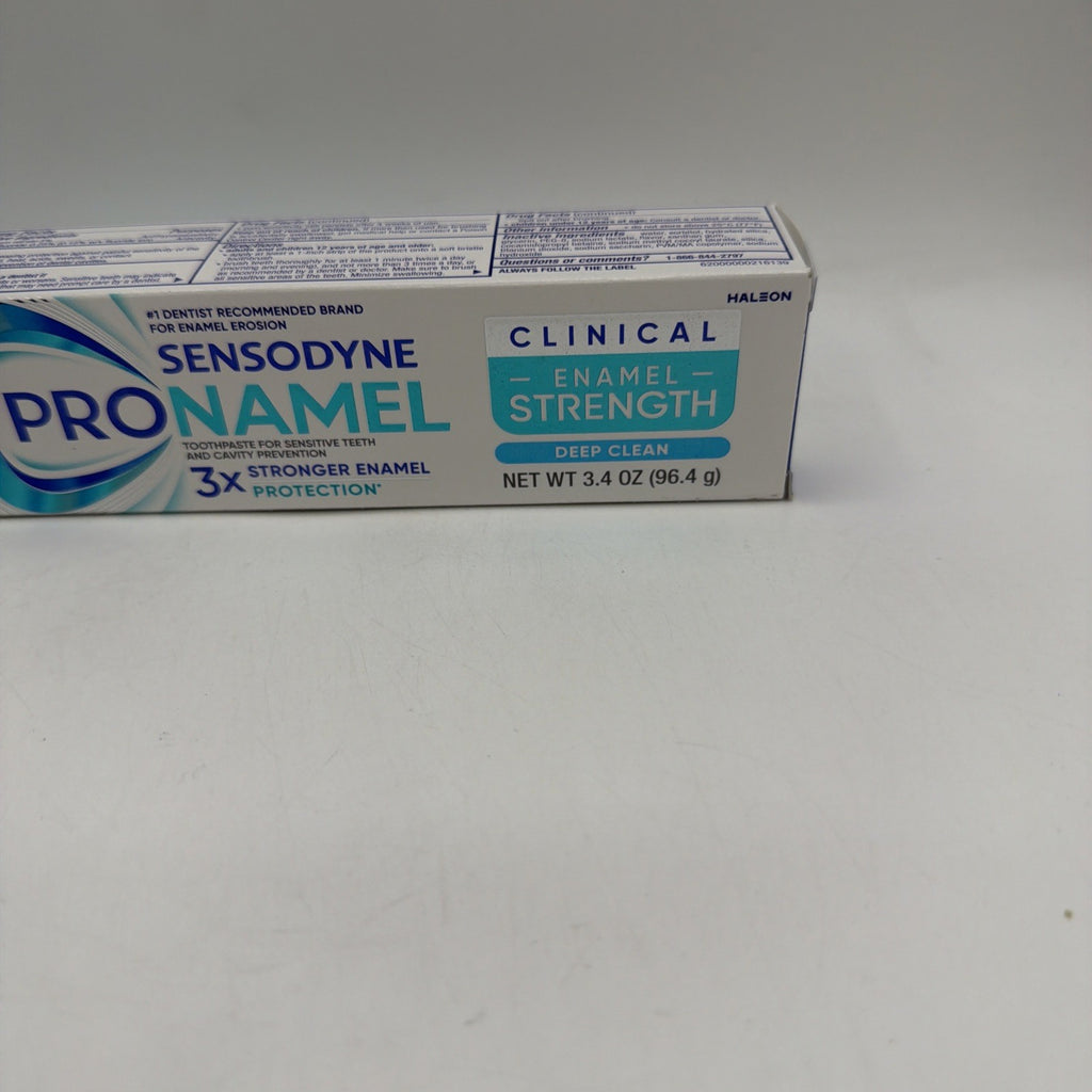 Sensodyne Enamel Repair Deep Clean Toothpaste 3.4oz Pack of 3