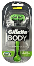 Gillette Body Razor Handle for Body & Mach3 Blades
