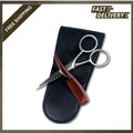 Men's Mustache Grooming Kit with Scissors and Comb Travel Set