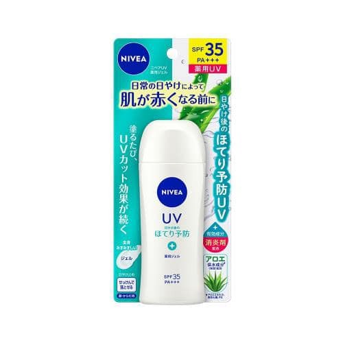 Nivea UV Water Gel Sunscreen SPF35 PA+++ Floral Herb 80g - Gentle, Hydrating Sun Protection