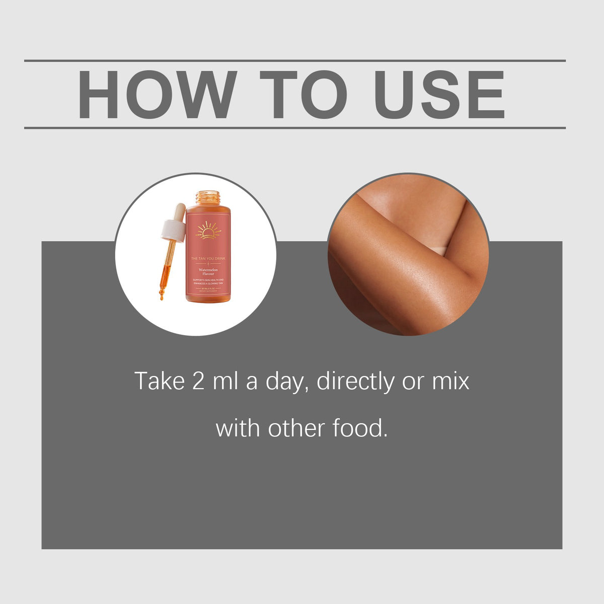 GlowDrop Self Tanner Drops 60ml for Natural Sunless Body Tan - Multiple Quantities