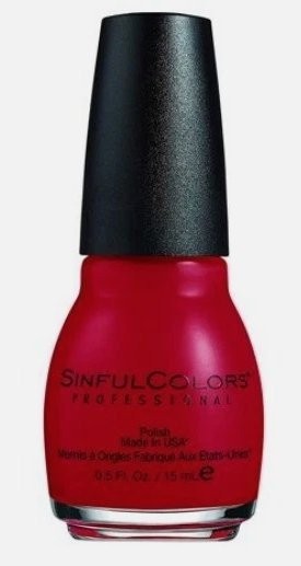 Bold Red Nail Polish - Long-Lasting, Full Coverage, 369 Ruby Ruby