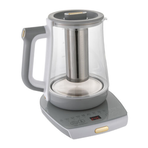Electric Kettle 1.8L Glass Water Boiler Fast Boiling Tea Kettle 40-90°C