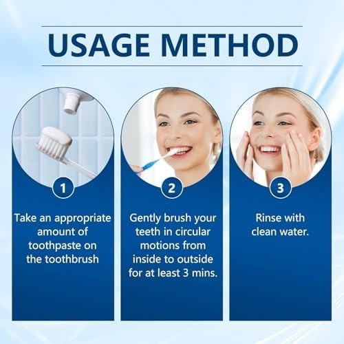 Hydroxyapatite Toothpaste for Sensitive Teeth - Fluoride-Free Mint 7.5% nHAP