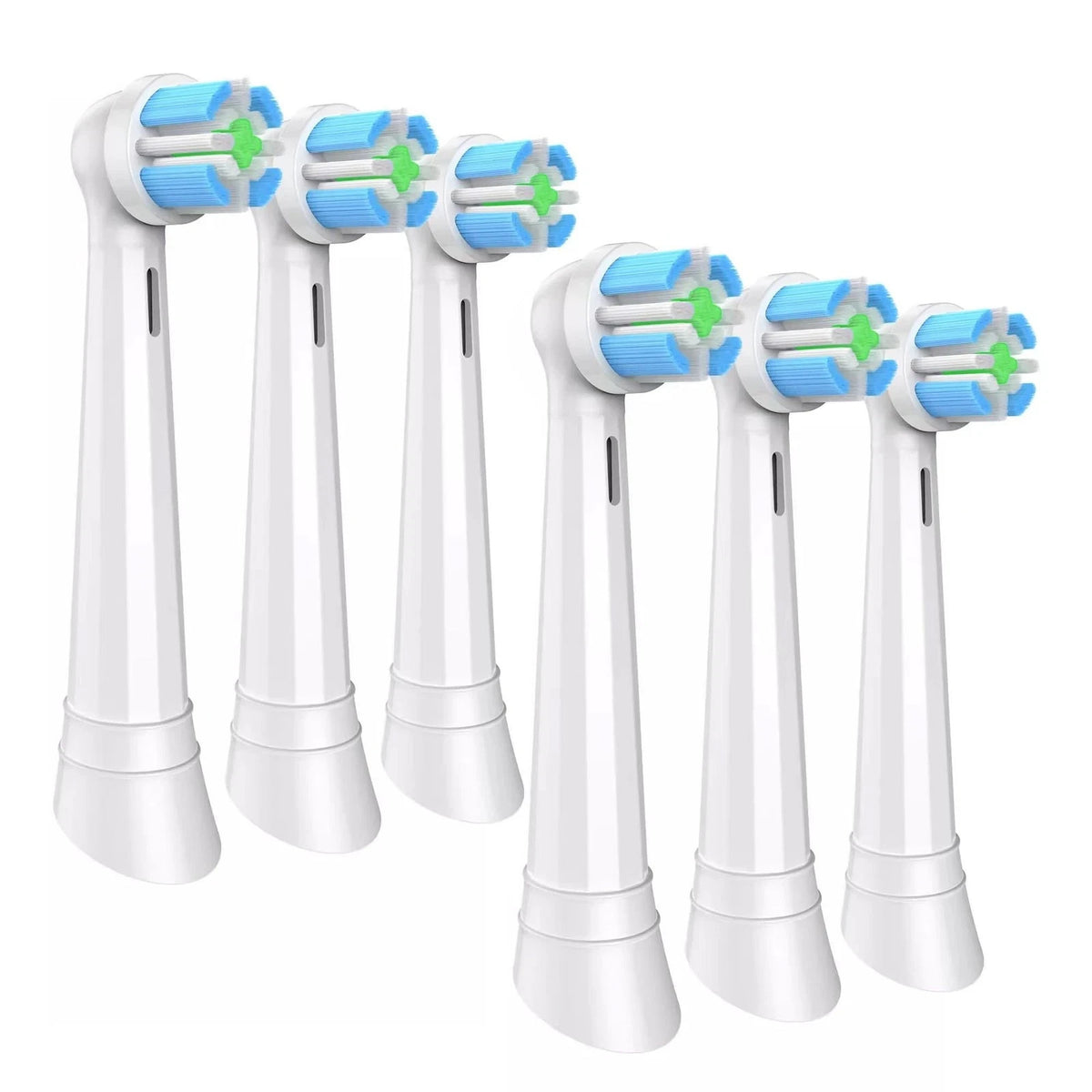 IO Replacement Toothbrush Heads for Oral B iO Series 2-10 - White 6 Pack