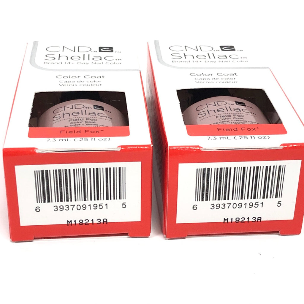 CND Shellac UV Gel Nail Polish Set - 2 Bottles, 0.25oz, Multiple Colors