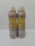 Loreal Sublime Sun SPF 30 Clear Mist Sunscreen Discontinued - 2X
