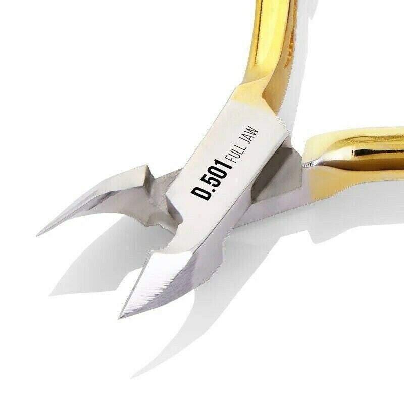 Nail Cuticle Nippers - Heavy Duty Steel Professional Manicure Tool - Pack of 5