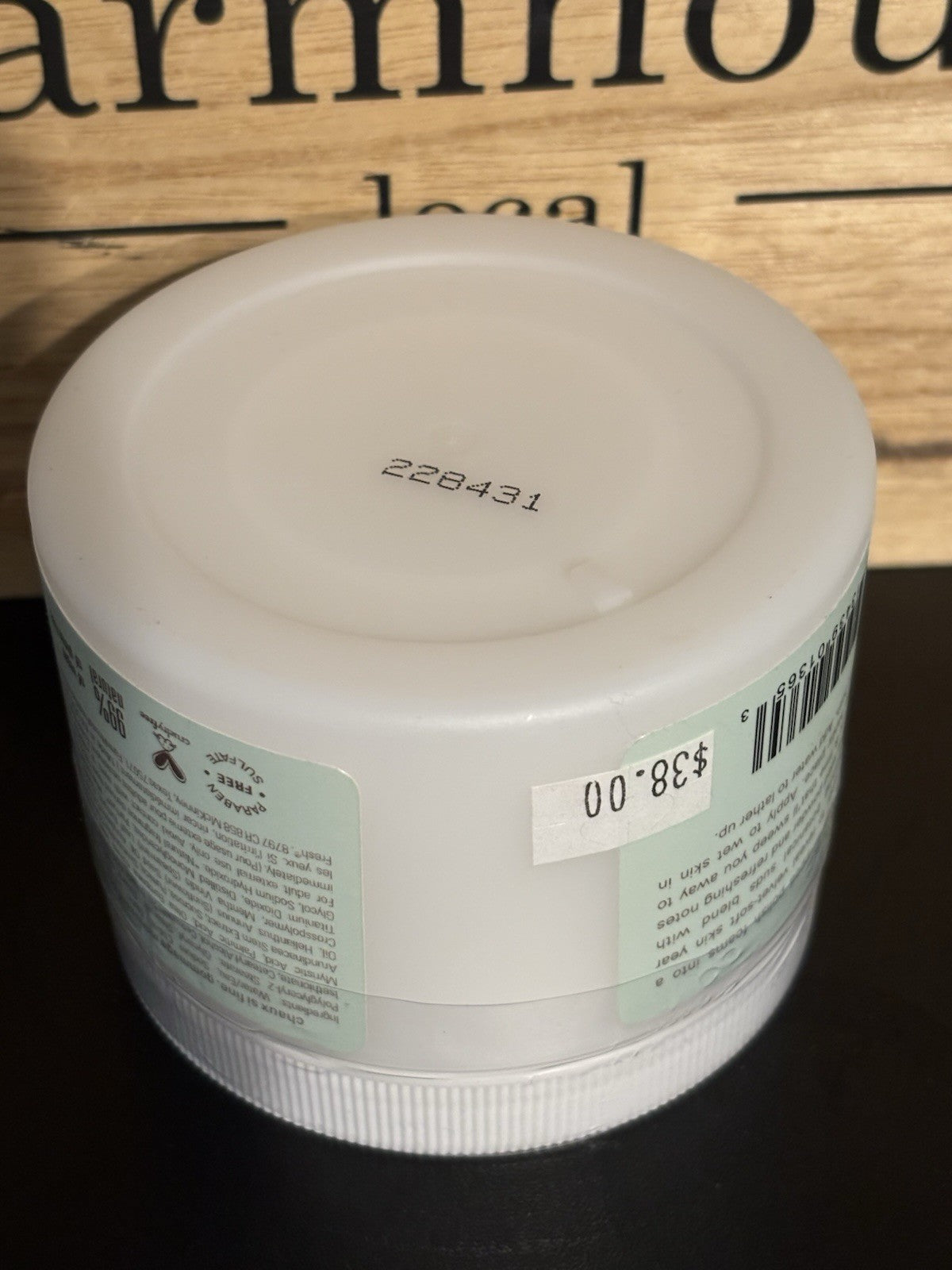 Farmhouse Fresh Lime So Fine 8oz Light Frothy Foaming Body Polish - New Sealed