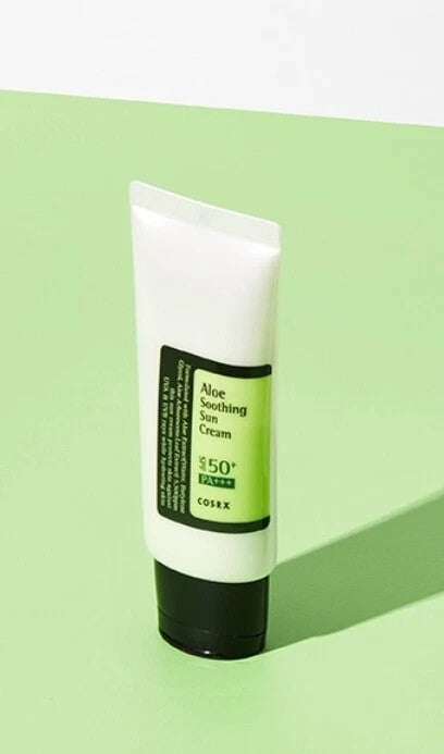 Cosrx Aloe Sun Cream SPF50+ PA+++ Moisturizing Sunscreen for Face - Pack of 2
