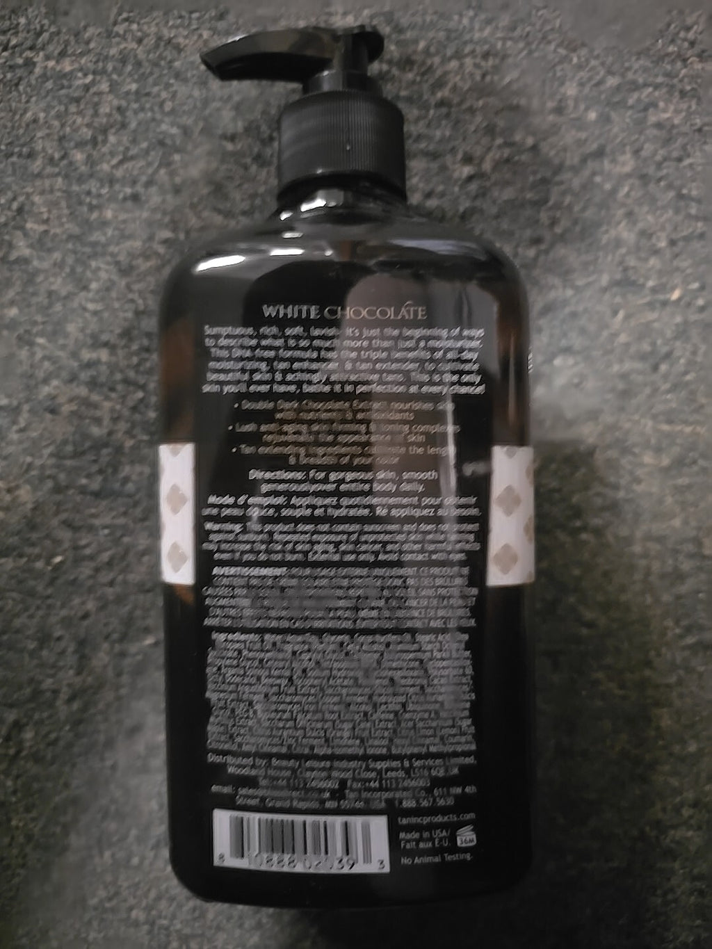 Brown Sugar White Chocolate Moisturizer Lotion for Dark Tans - 18 Fl Oz
