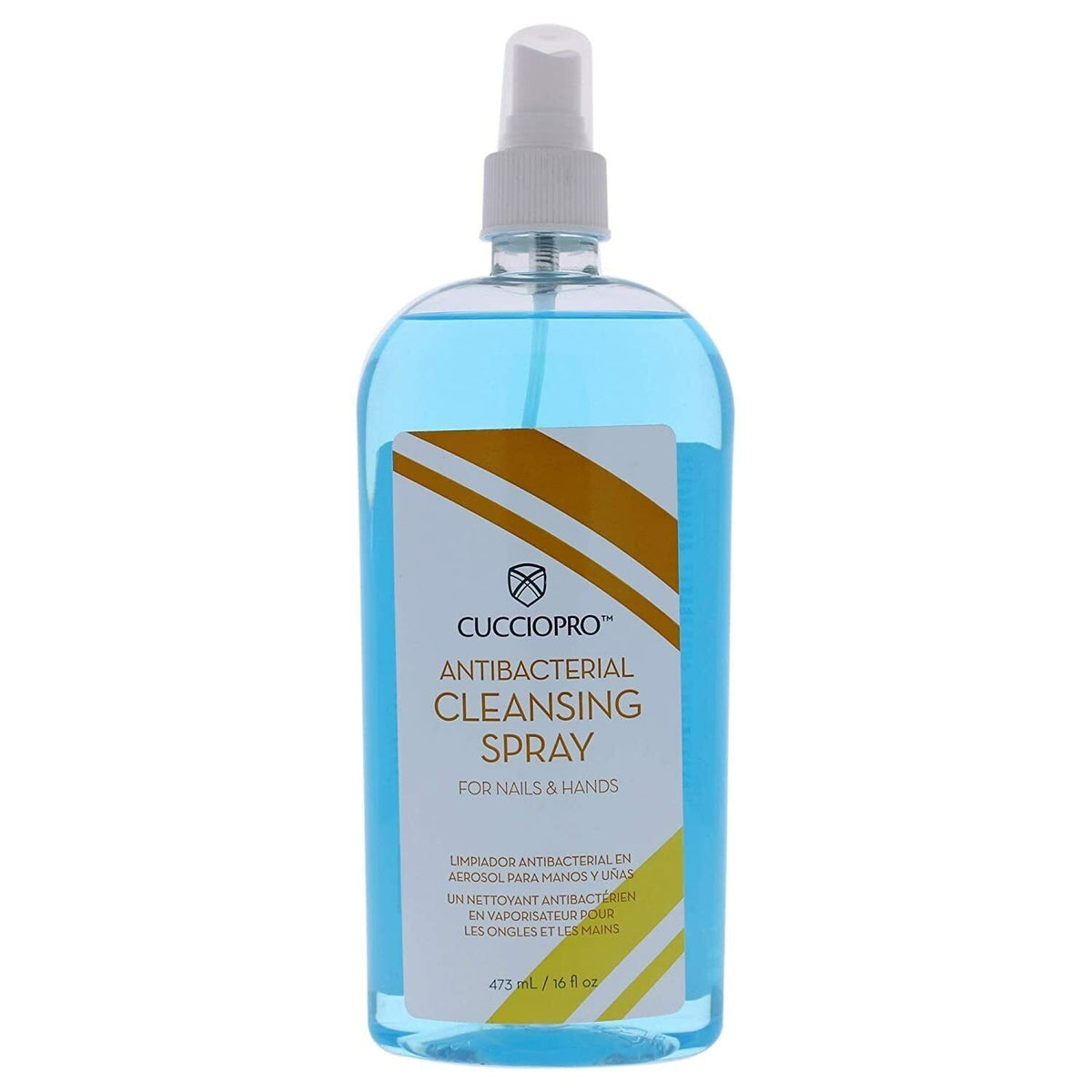 Antibacterial Hand and Nail Cleansing Spray 16oz - Nail & Hand Sanitizer