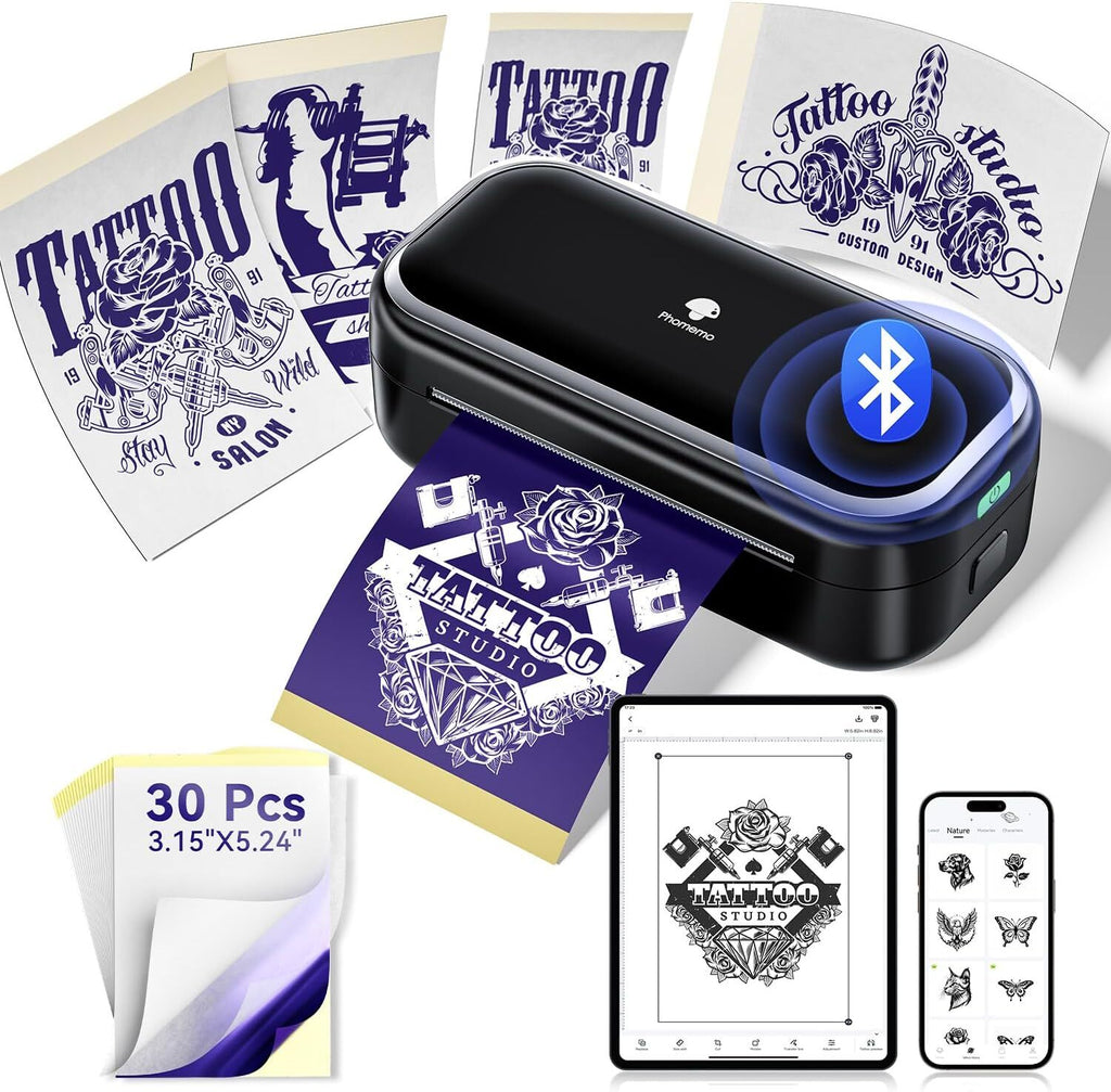 Tattoo Stencil Printer TP31 Mini Thermal Printer for Beginners