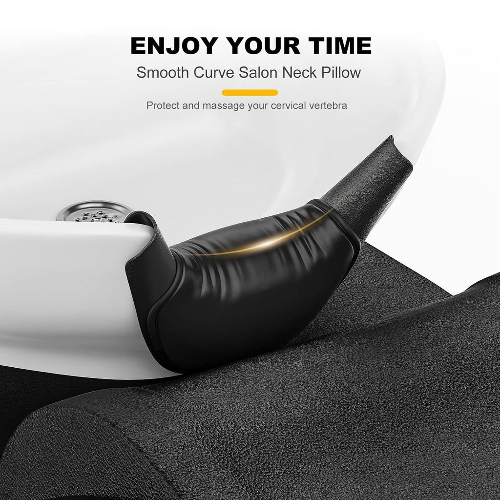 Silicone Neck Rest for Hair Washing - Non-Slip & Comfortable Salon Use