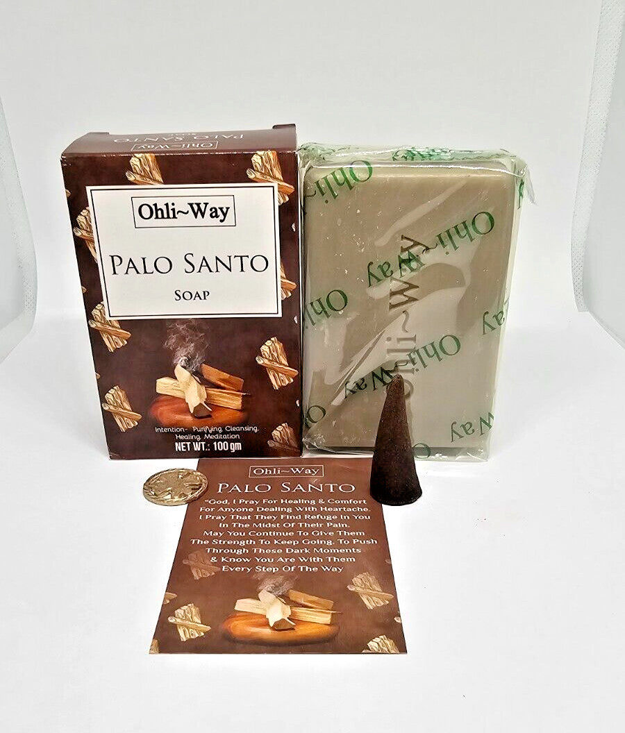 Spiritual Palo Santo Soap with Pheromones - Negative Energy Clearing