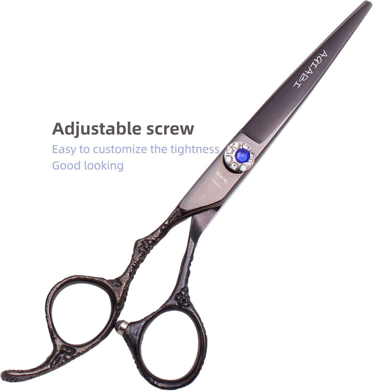 Left-Handed Hair Cutting & Thinning Scissors - 6 Inch Professional Barber Shears
