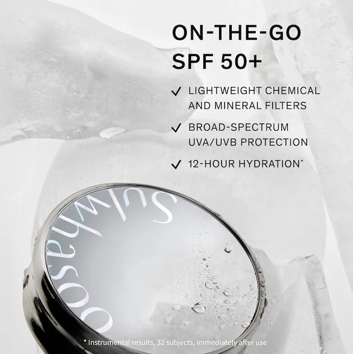 Portable SPF 50+ Sun Cushion with Hydrating & Soothing Skin Care SPF50+