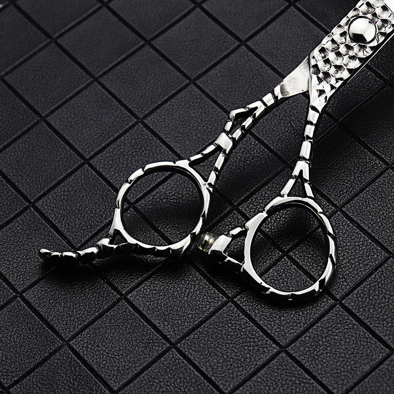 6 Inch Blue Diamond Steel Barber Scissors Sharp Haircut Shears Professional Salon Tool