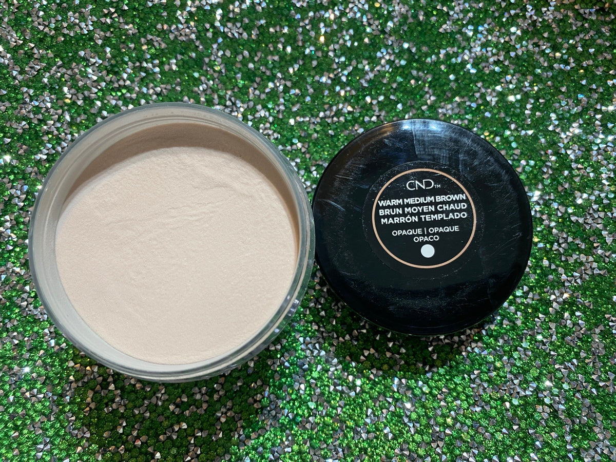 Sculpting Powder for Nails - Warm Medium Brown, 3.7oz, Opaque