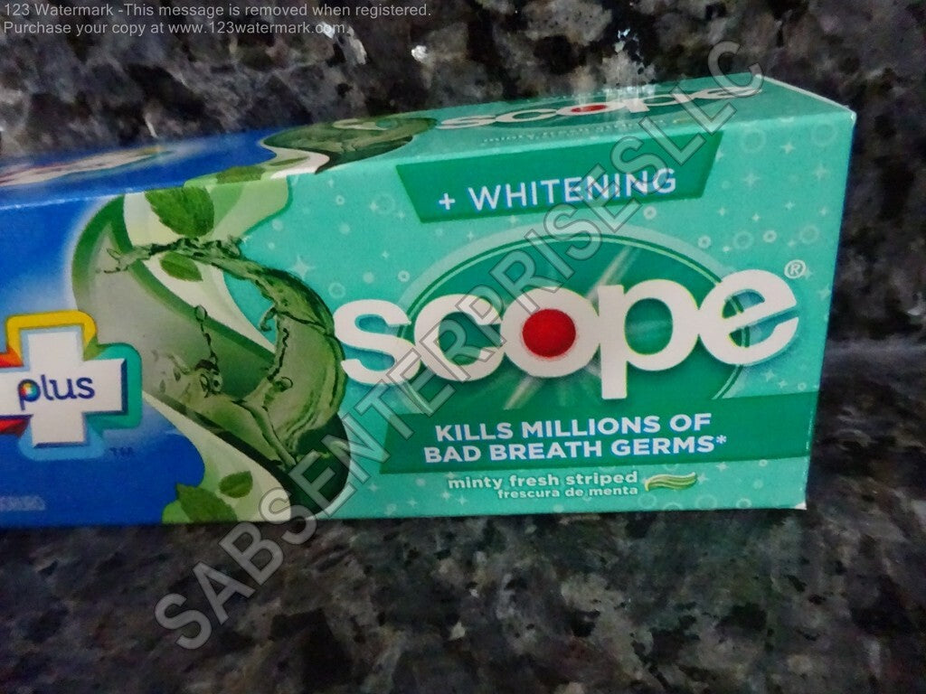 Crest Complete Plus Scope Minty Fresh Fluoride Toothpaste 5.4 oz - 10 Pack