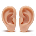 Silicone Ear Model - Realistic Practice Ear for Piercing Training, Reusable