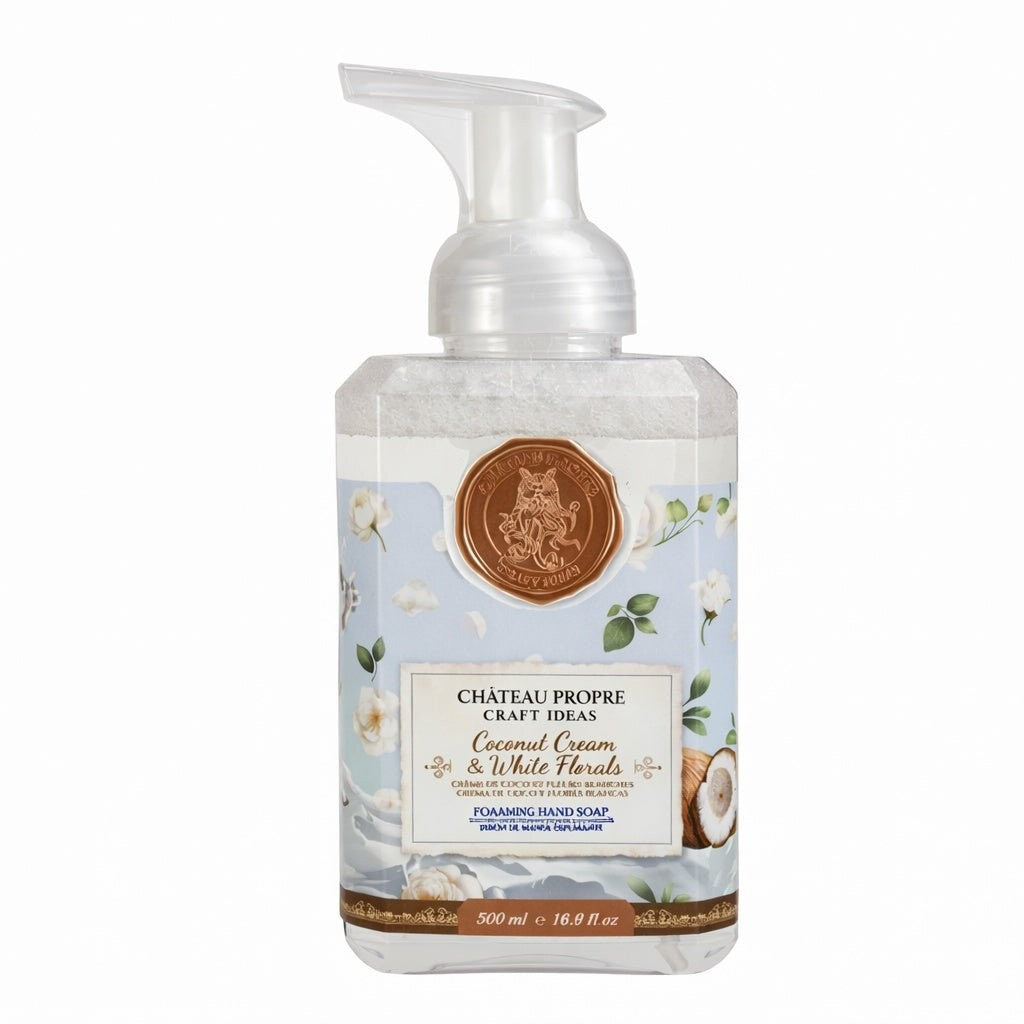 Coconut Cream & White Florals Foaming Hand Soap - 16.9 Fl Oz