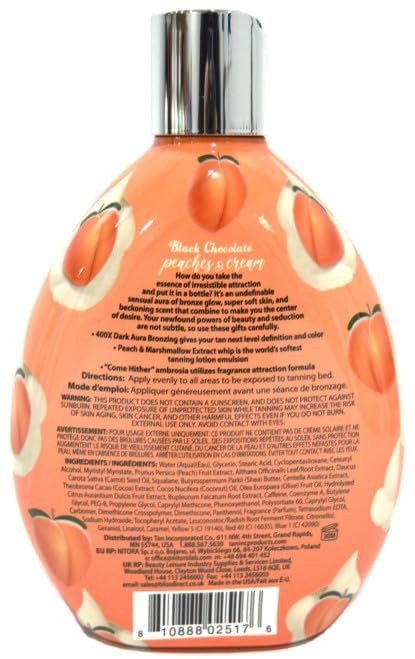Bronzing Tanning Lotion with Peaches & Cream - 13.5 oz Deep Glow