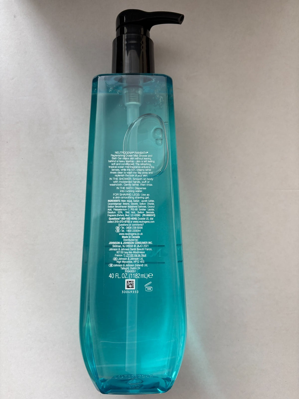 Neutrogena Rainbath Ocean Mist Shower & Bath Gel 40 fl oz Replenishing