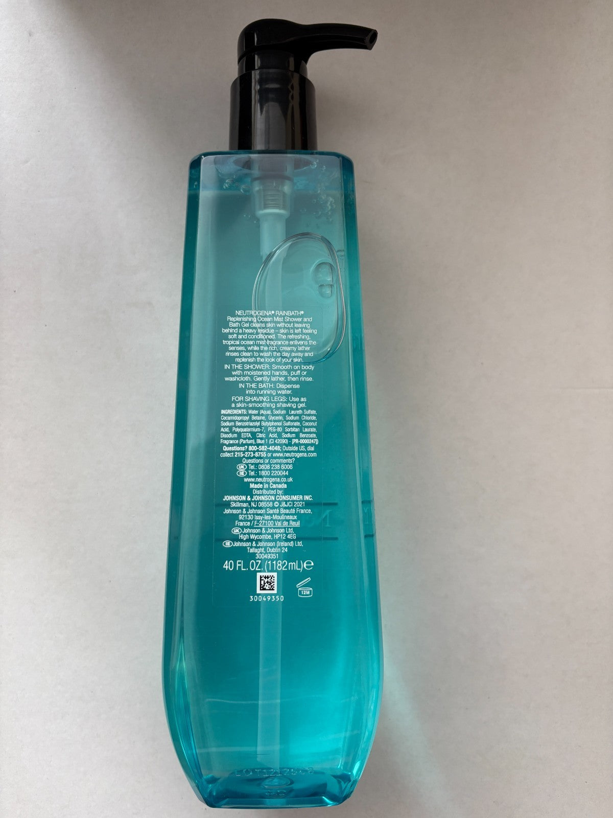 Neutrogena Rainbath Ocean Mist Shower & Bath Gel 40 fl oz Replenishing