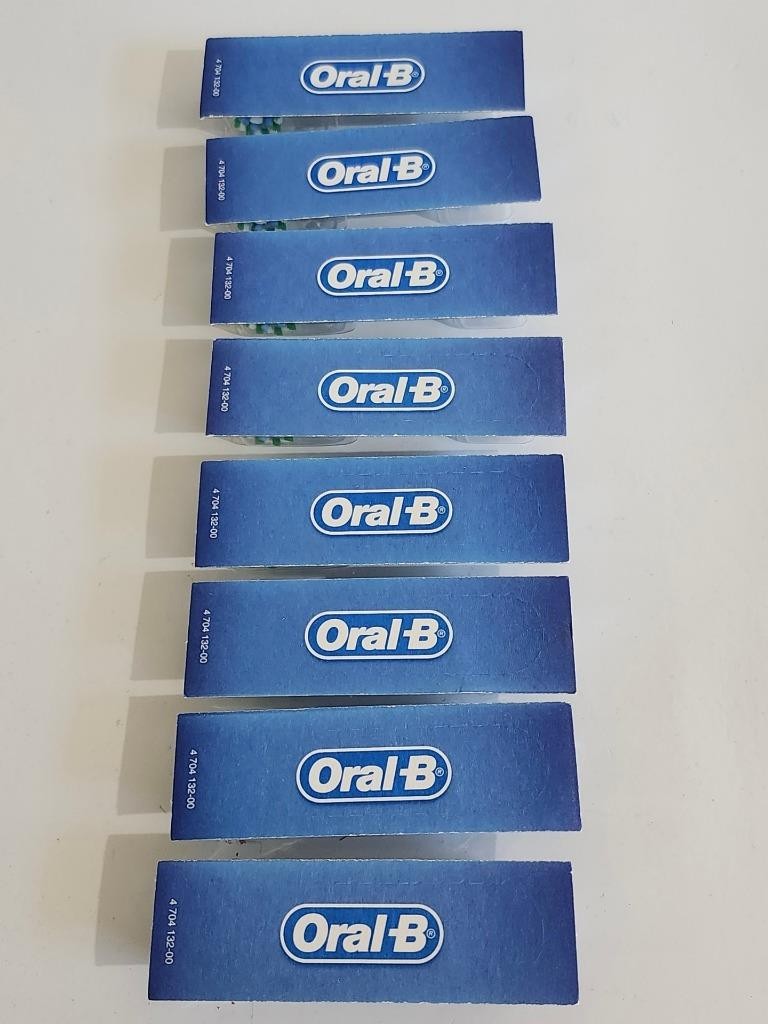Oral B Cross Action Electric Toothbrush Replacement Heads 8 Pack