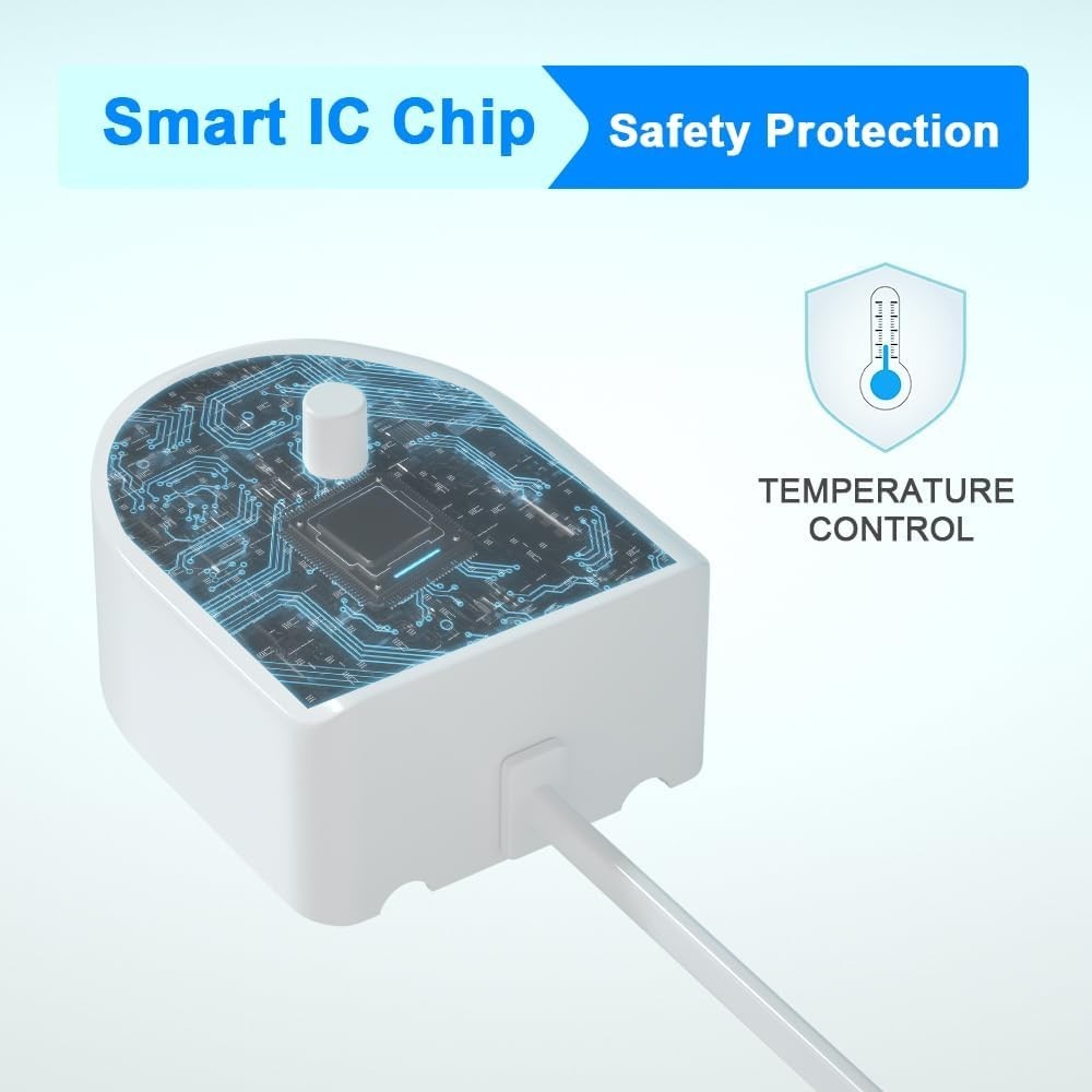 Waterproof Replacement Charger for Philips Sonicare Toothbrush - Portable & Wide Compatibility