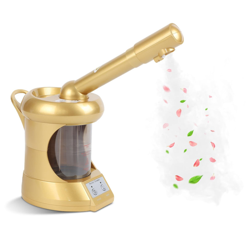 Nano Ionic Facial Steamer with Extendable Arm & Ozone Function for Deep Cleansing