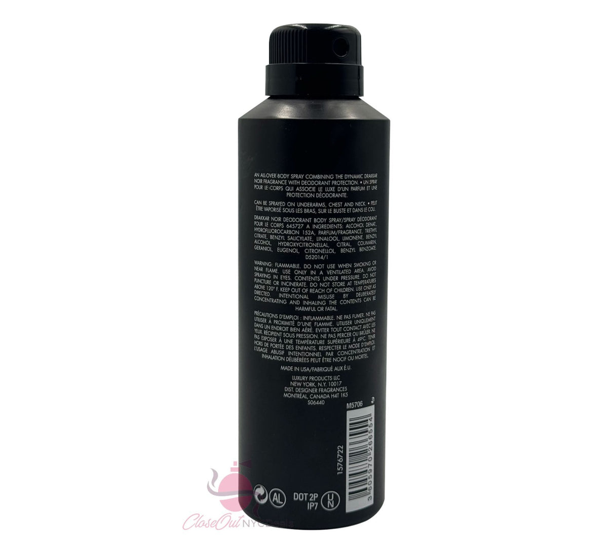 Men's Body Spray 6 oz - Pack of 2, Unboxed, Fragrance for Men