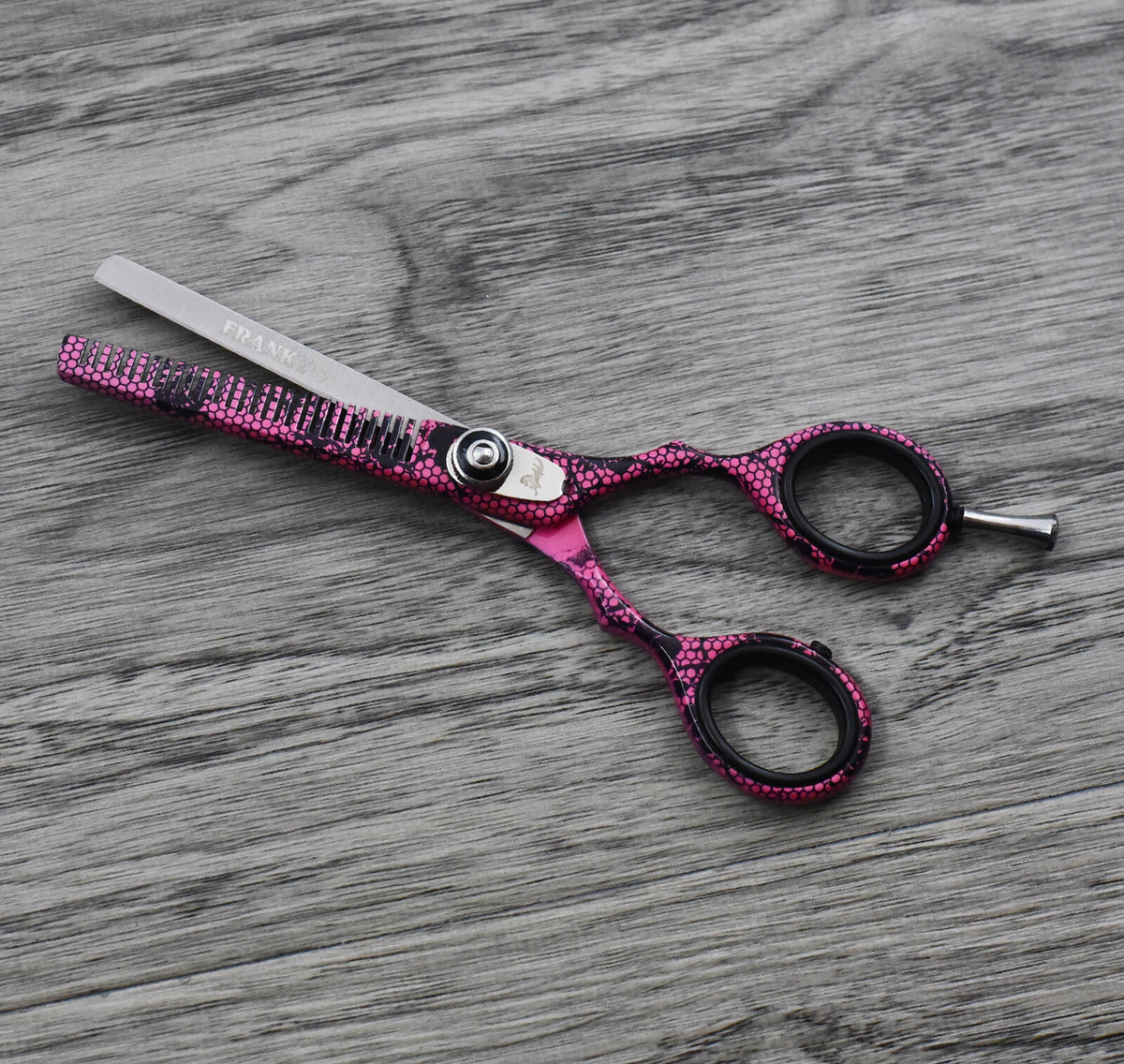 Professional Hair Cutting & Thinning Scissors Set - Barber Shears with Razor & Tweezers