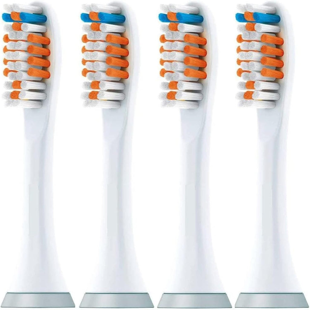 Gentle Extra Soft Toothbrush Replacement Heads for Sensitive Gums - Pack of 4