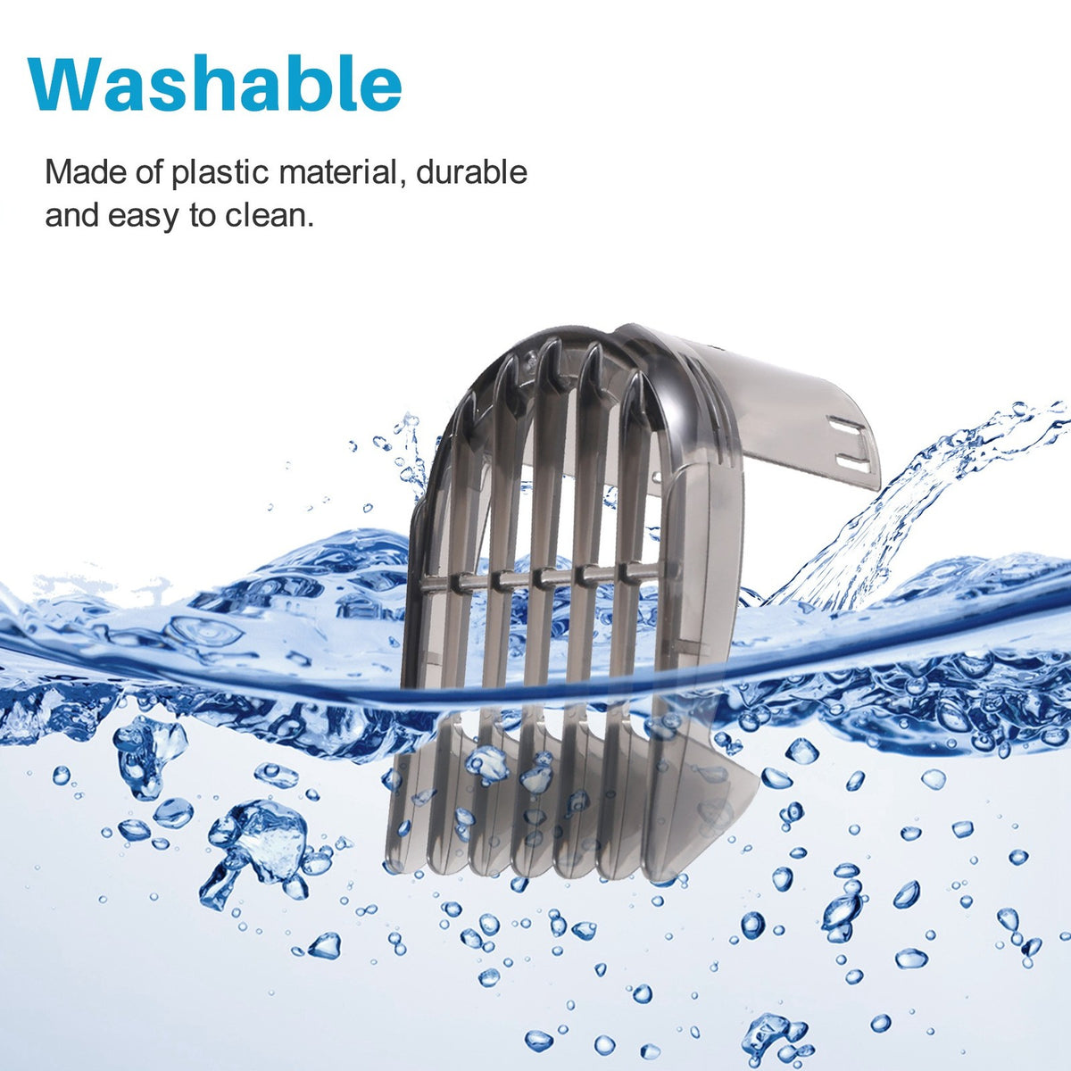 Adjustable 3-15mm Hair Comb for Hair Clipper & Trimmer Models QC5510 QC5580