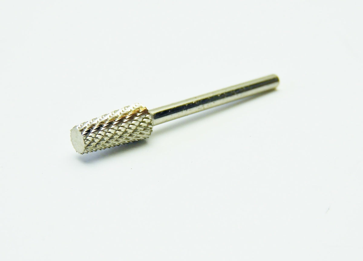 Coarse Nail Drill Bit 3/32 Inch Right Left Two-Way Cutting Chamfer Silver