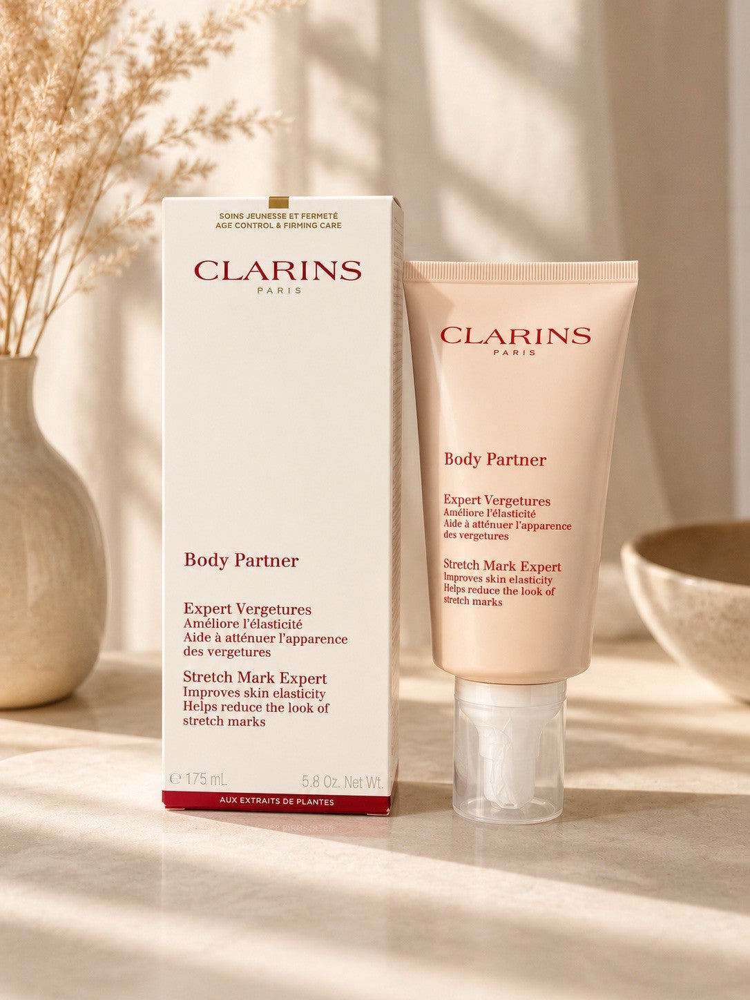 Clarins Body Partner Stretch Mark Expert - 5.8 oz All Skin Types