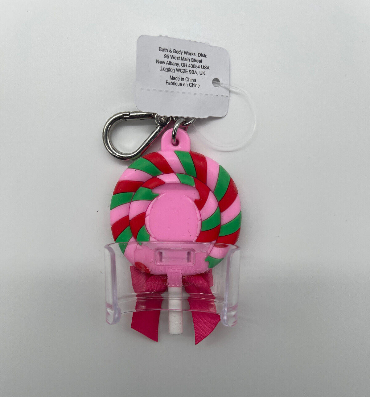 Bath & Body Works Pocketbac Holder Lollipop with Bow - New Tagged
