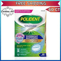 Denture Cleaner Tablets - Whitening & Antibacterial for Retainers & Mouthguards, 60 Count