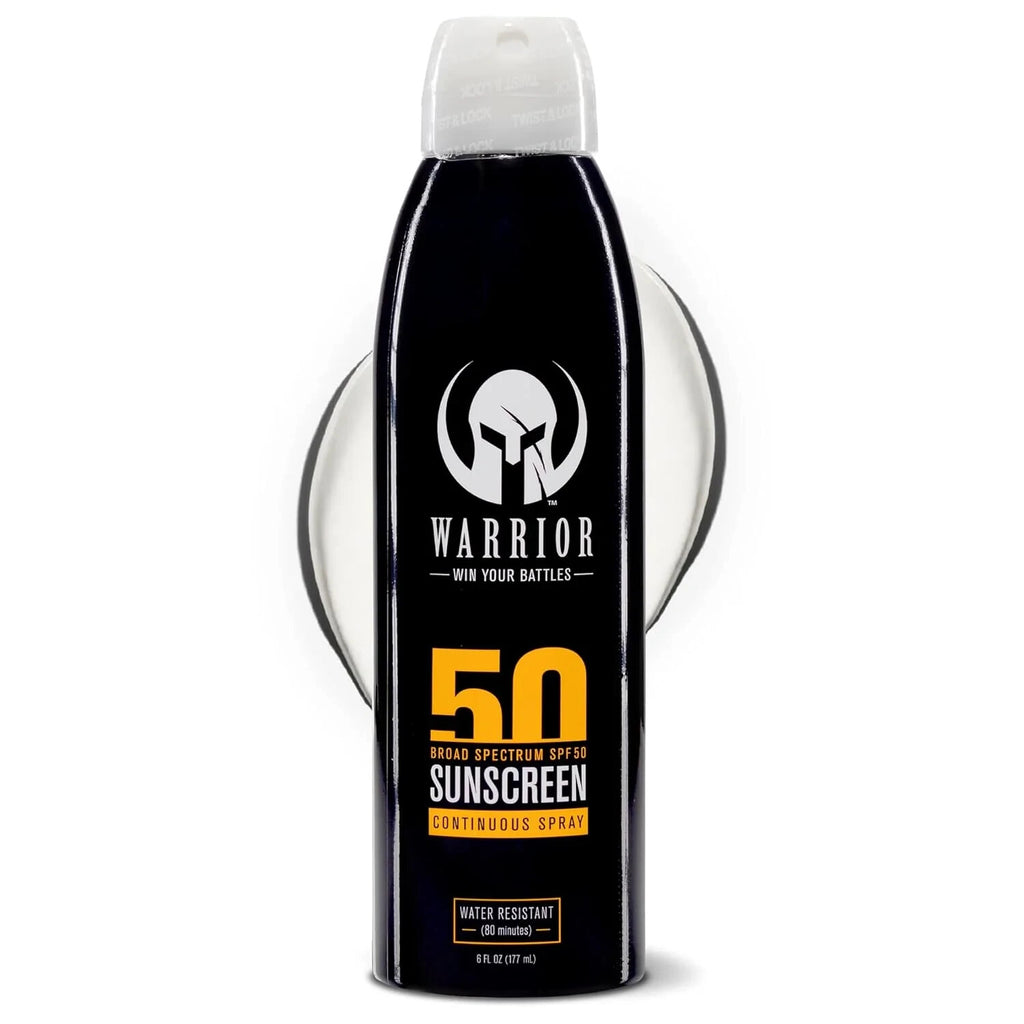 Waterproof Sunscreen Spray SPF 50 Broad Spectrum UVA/UVB Protection - Water & Sweat Resistant