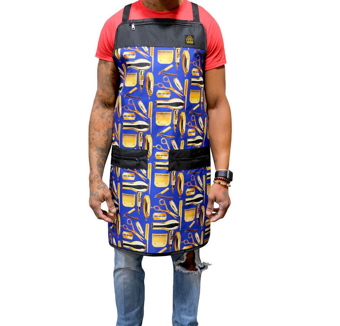 Professional Barber Apron Unisex Salon Protective Clothing with Pockets