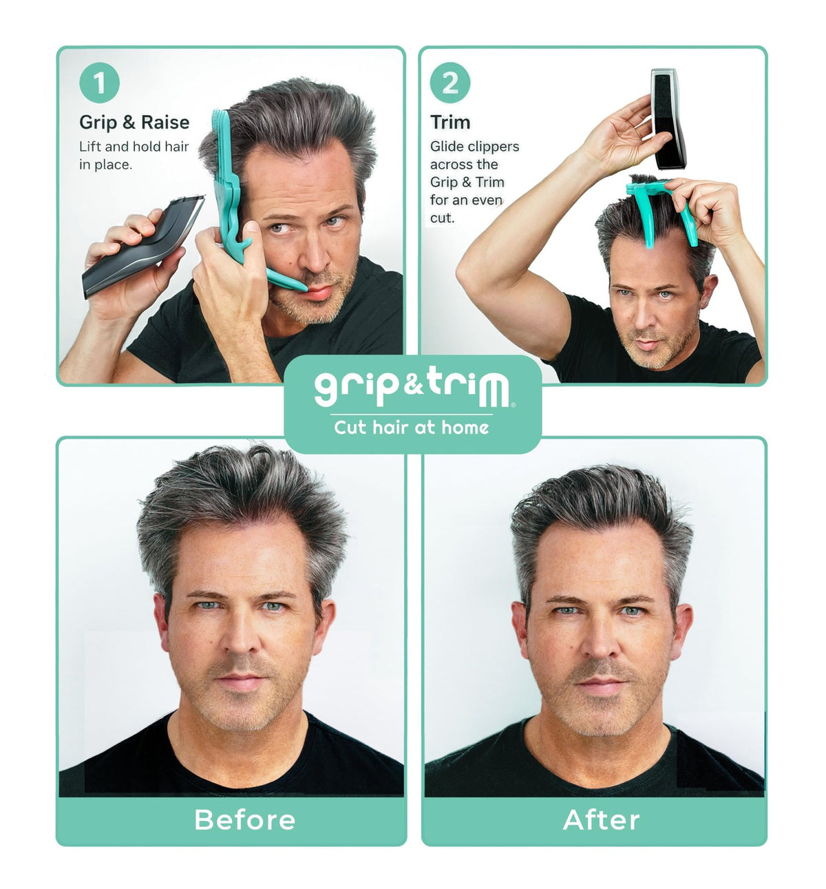 DIY Haircut Tool for Home Trimming & Grooming - Precision Tongs