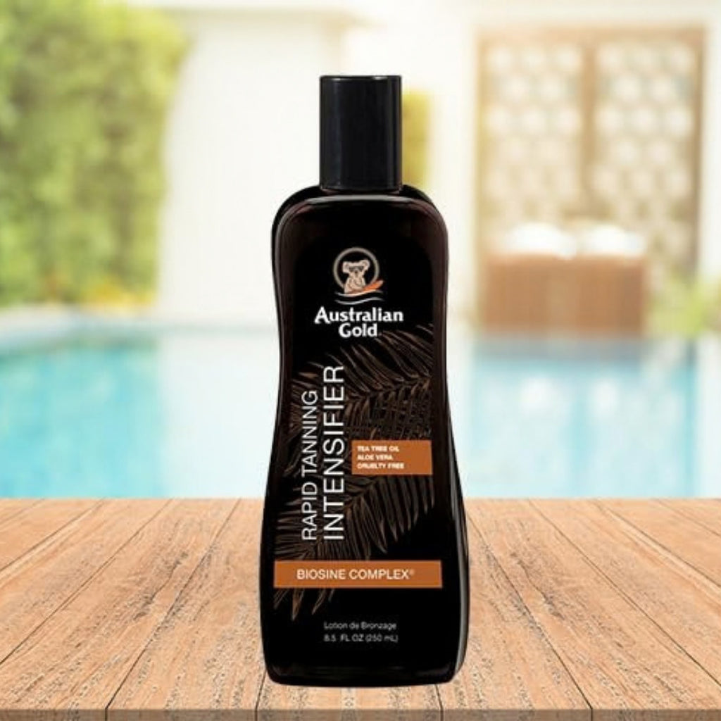 Rapid Tanning Intensifier Lotion with Tea Tree Oil - 8.5 Fl Oz Sun & Bed