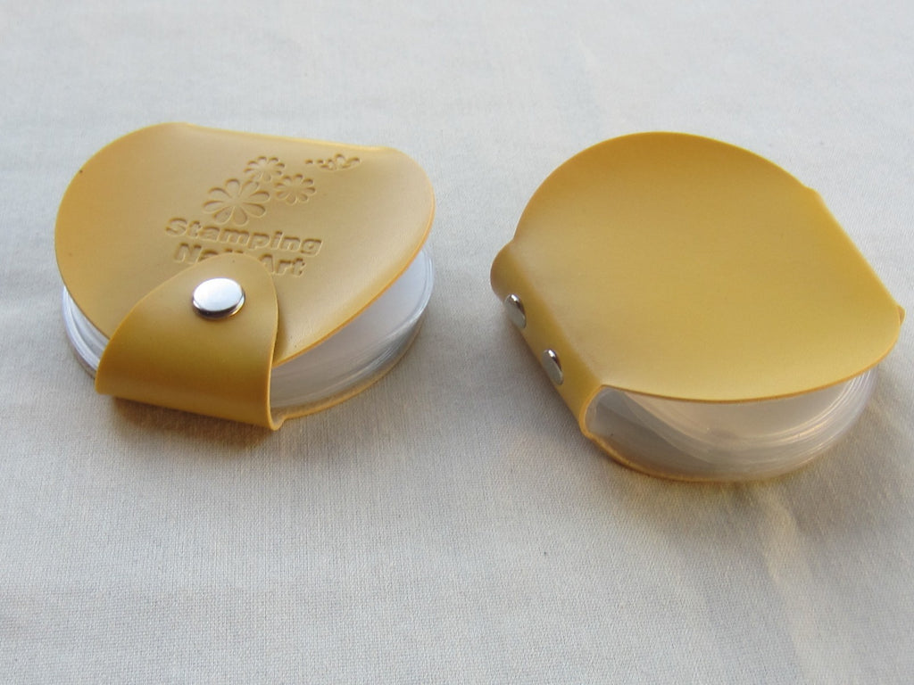 24-Slot Nail Art Stamping Plate Case Holder Storage for 5.5cm Round Plates